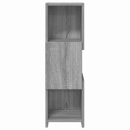 vidaXL Armoire d'angle Sonoma Gris 25,5x25x80cm Bois d'ingénierie