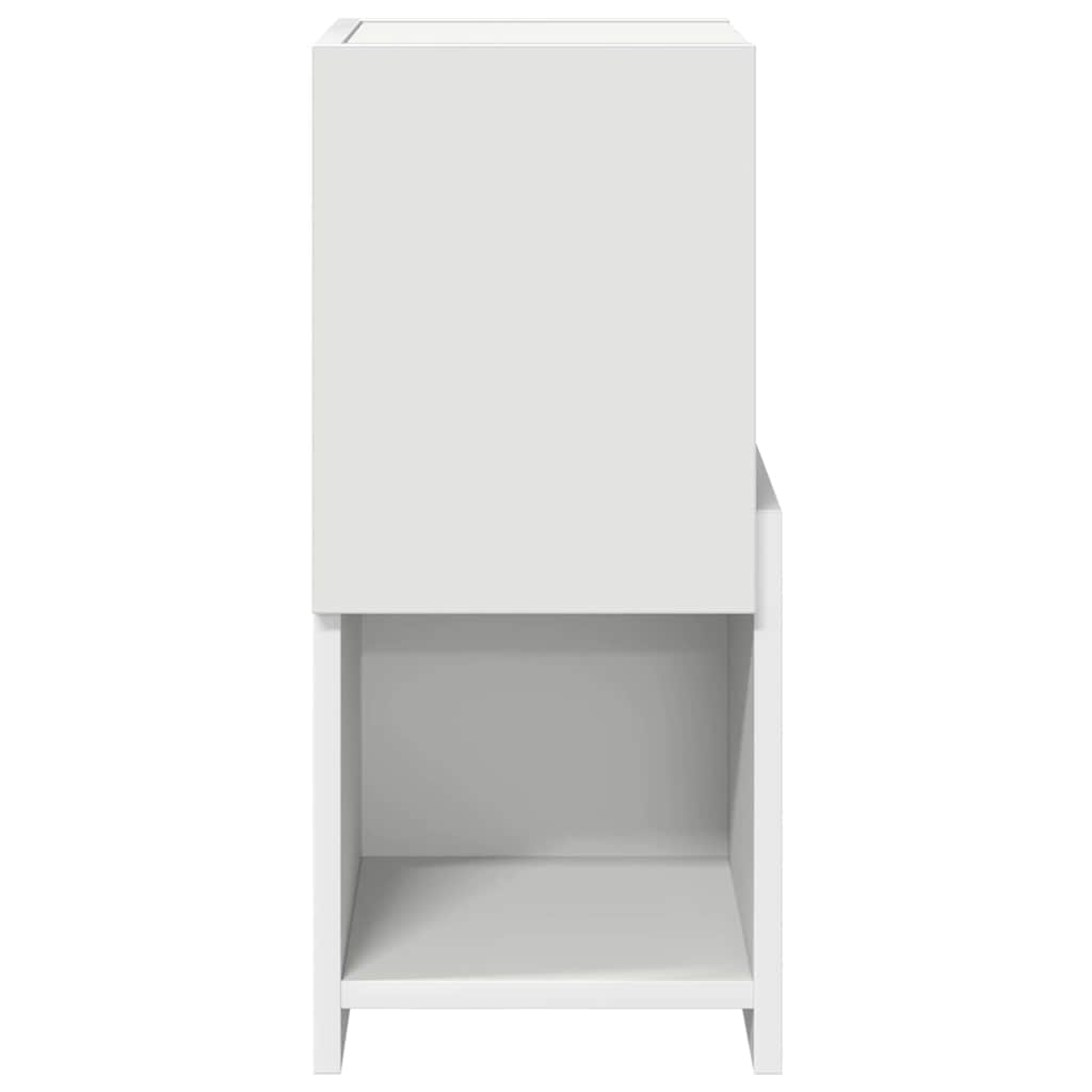 vidaXL Armoire d'angle 25,5x25x55 cm Bois d'ingénierie