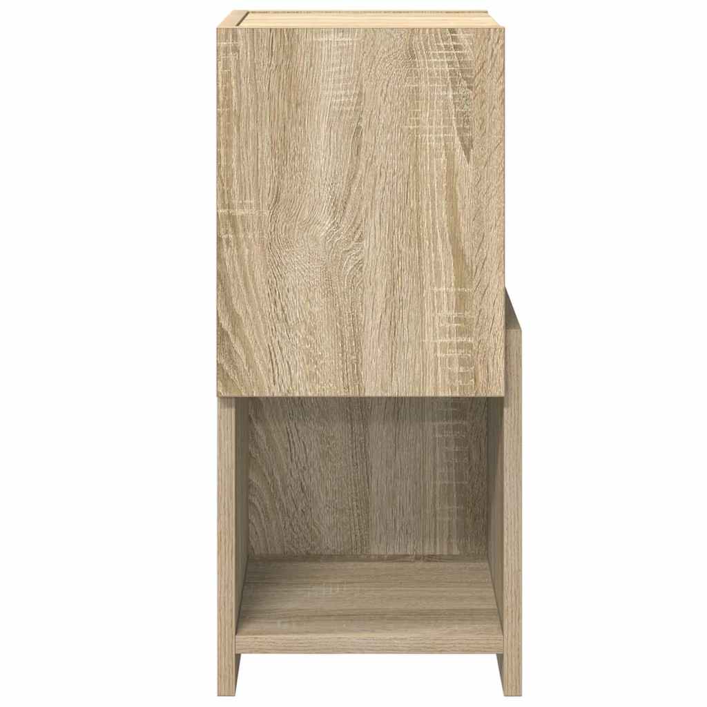 vidaXL Armoire d'angle Chêne Sonoma 25,5x25x55cm Bois d'ingénierie