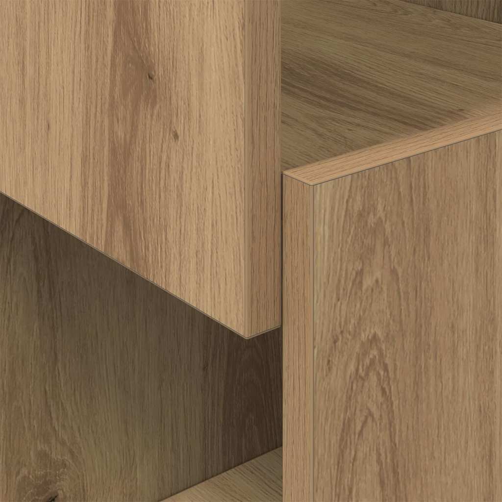 Eckschrank Artisan-Eiche 25,5x25x55cm Holzwerkstoff