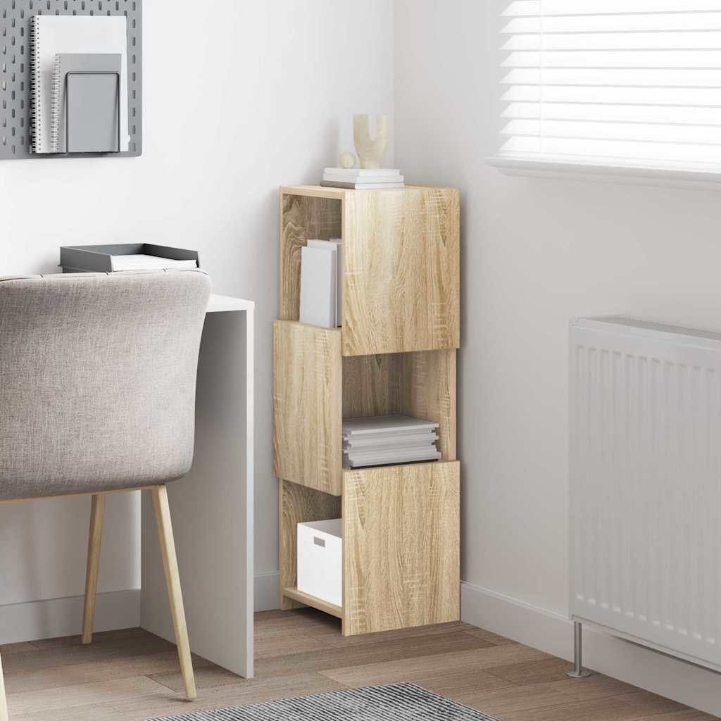 vidaXL Eckschrank Sonoma-Eiche 30,5x30x95cm Holzwerkstoff