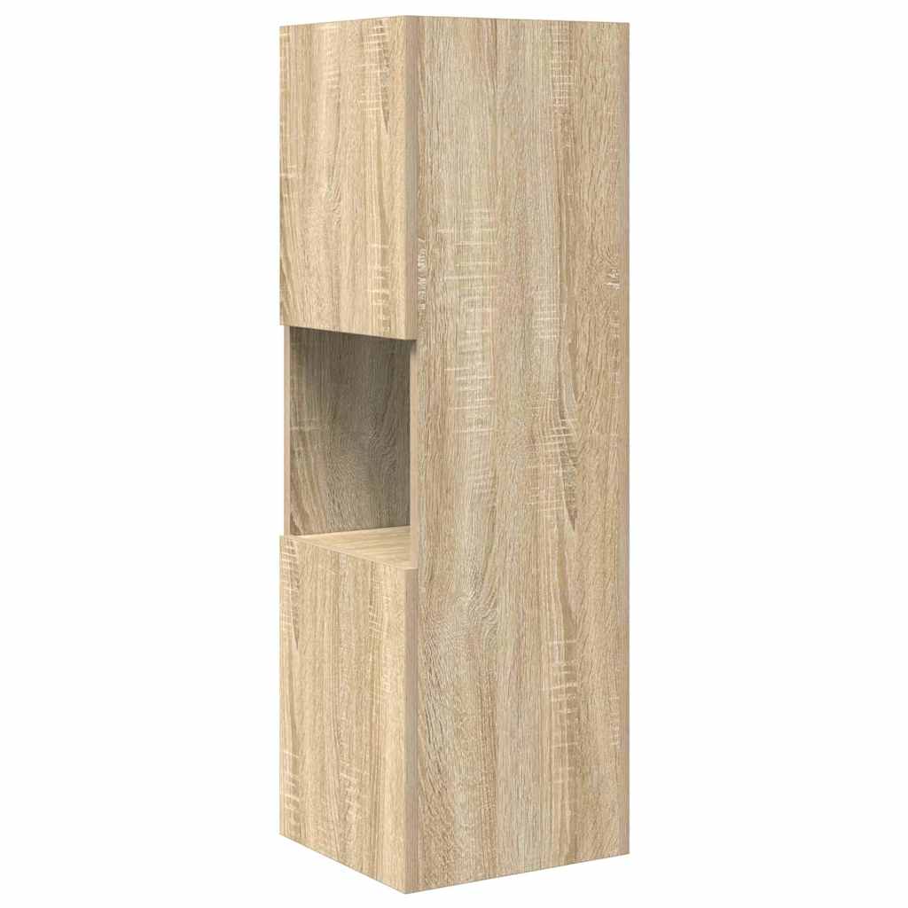 vidaXL Eckschrank Sonoma-Eiche 30,5x30x95cm Holzwerkstoff