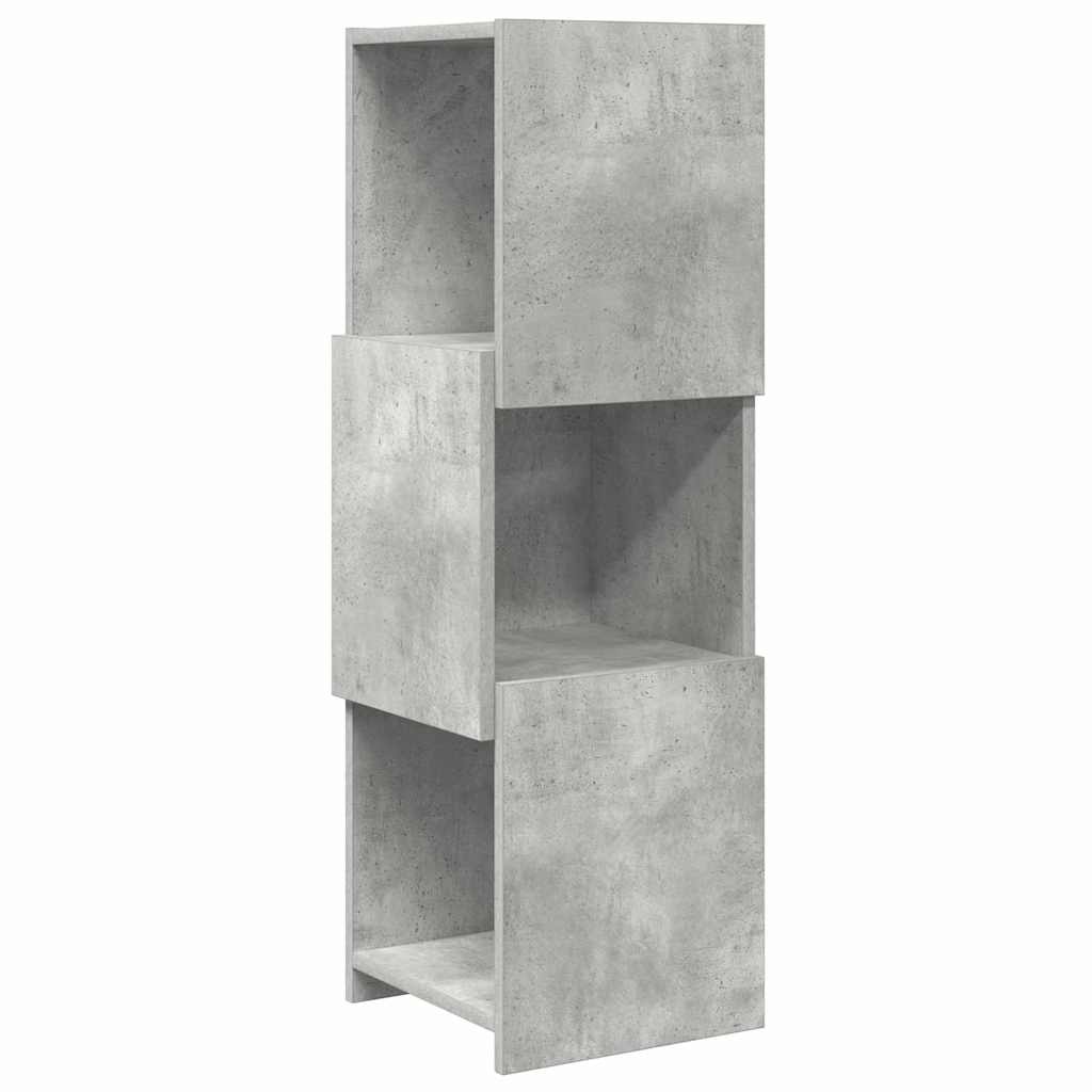 vidaXL Eckschrank Beton Grau 30,5x30x95cm Holzwerkstoff