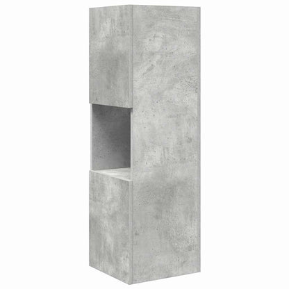 vidaXL Eckschrank Beton Grau 30,5x30x95cm Holzwerkstoff