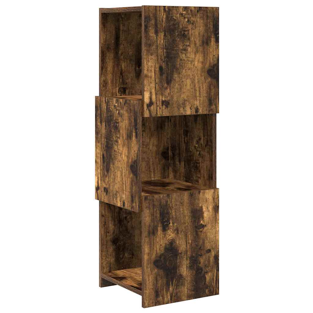 Eckschrank Geräucherte Eiche 30,5x30x95cm Holzwerkstoff