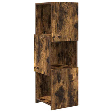 vidaXL Eckschrank Geräucherte Eiche 30,5x30x95cm Holzwerkstoff