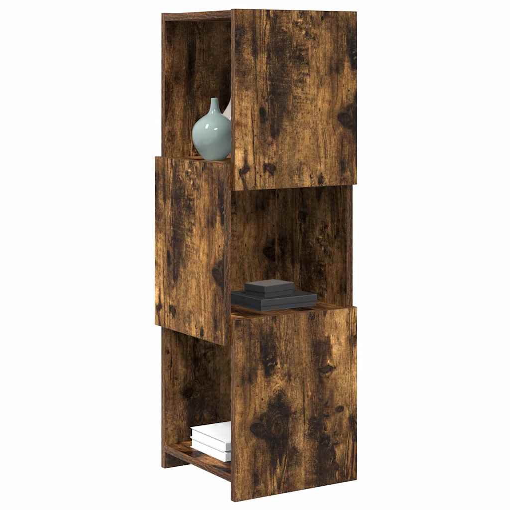 Eckschrank Geräucherte Eiche 30,5x30x95cm Holzwerkstoff
