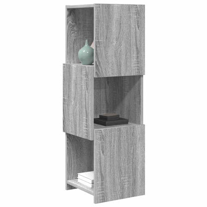 vidaXL Eckschrank Graues Sonoma 30,5x30x95cm Holzwerkstoff