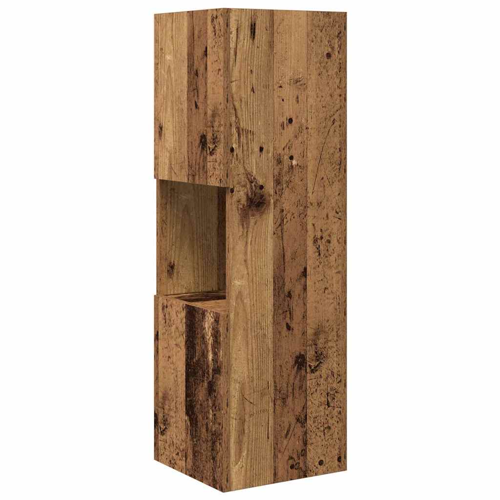Eckschrank Altholz 30,5x30x95cm Holzwerkstoff