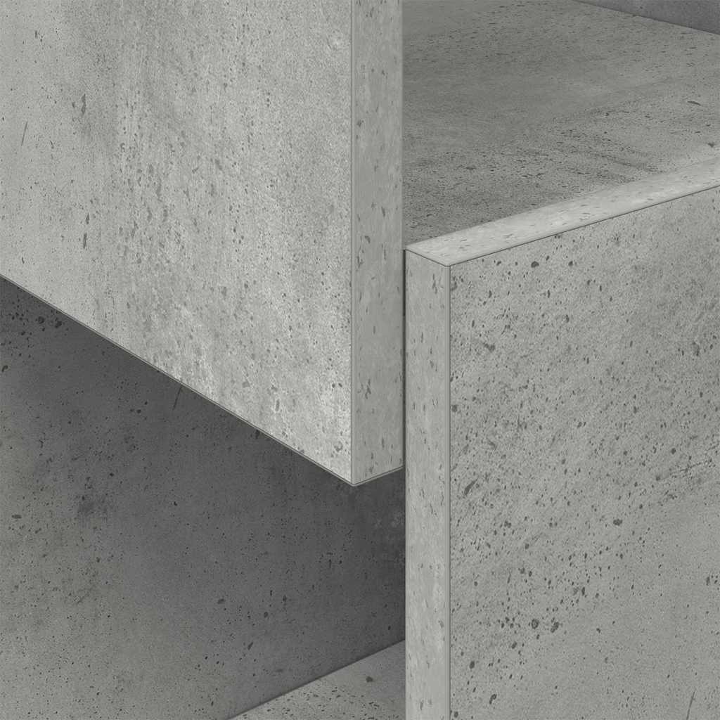 vidaXL Eckschrank Beton Grau 30,5x30x65cm Holzwerkstoff