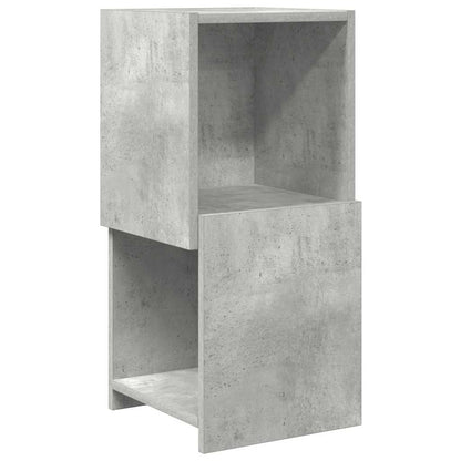 vidaXL Eckschrank Beton Grau 30,5x30x65cm Holzwerkstoff