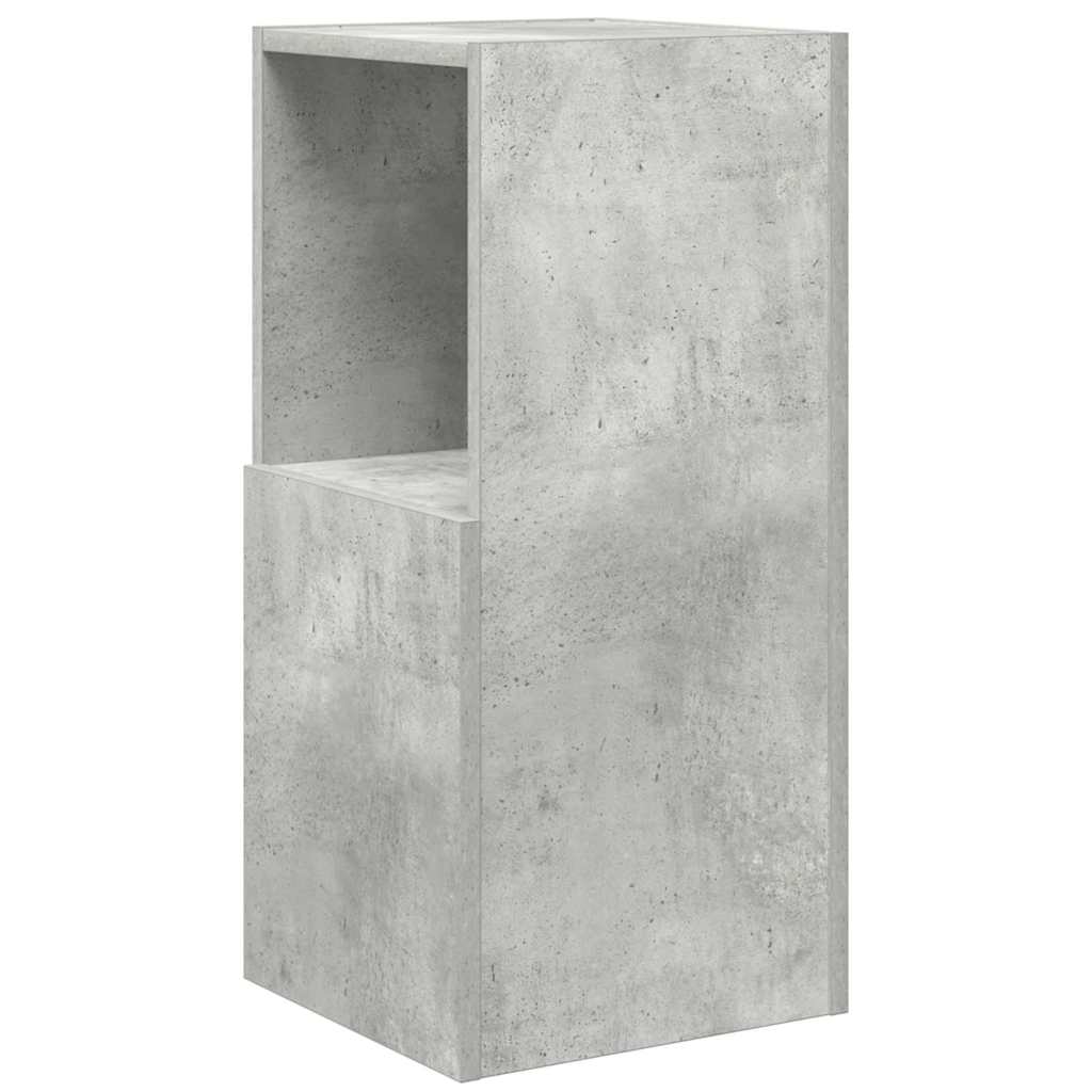 vidaXL Eckschrank Beton Grau 30,5x30x65cm Holzwerkstoff