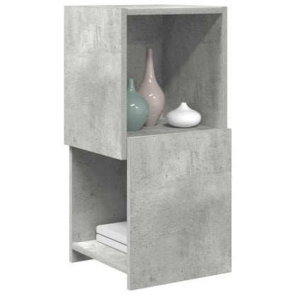 vidaXL Eckschrank Beton Grau 30,5x30x65cm Holzwerkstoff