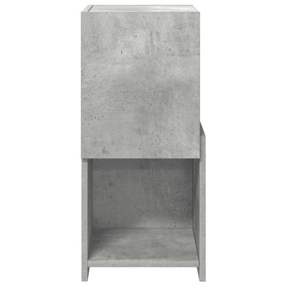 vidaXL Eckschrank Beton Grau 30,5x30x65cm Holzwerkstoff