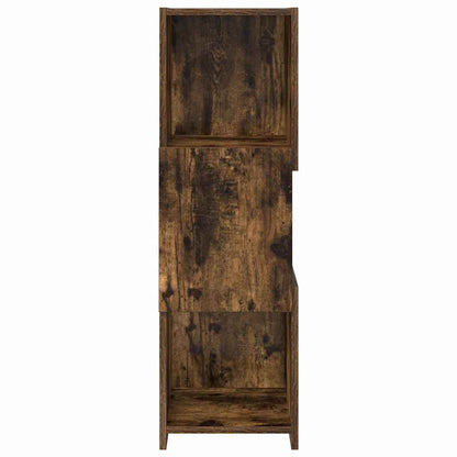 Eckschrank Geräucherte Eiche 30,5x30x65cm Holzwerkstoff