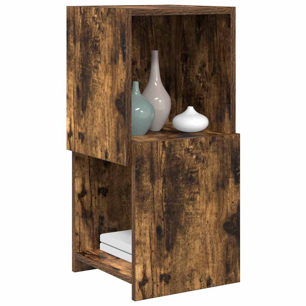 Eckschrank Geräucherte Eiche 30,5x30x65cm Holzwerkstoff