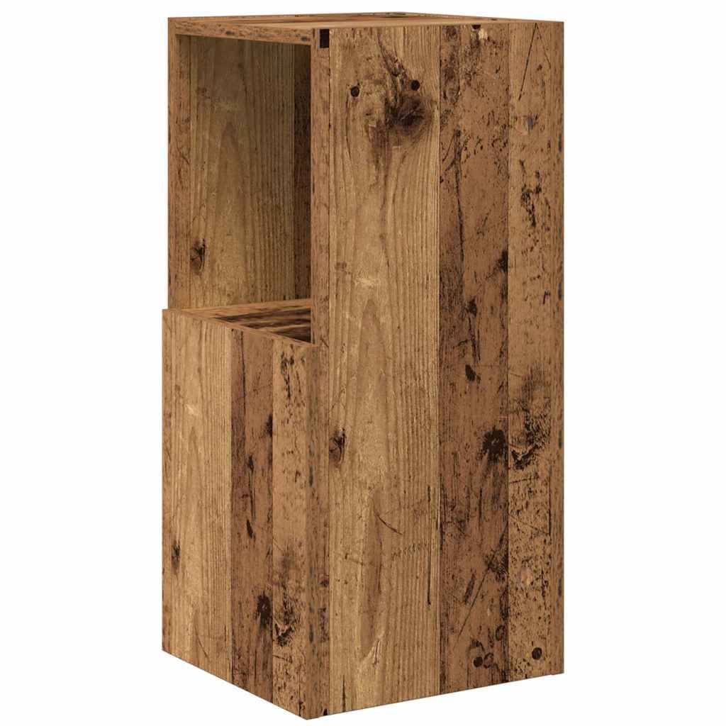 vidaXL Eckschrank Altholz 30,5x30x65cm Holzwerkstoff