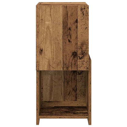 vidaXL Eckschrank Altholz 30,5x30x65cm Holzwerkstoff