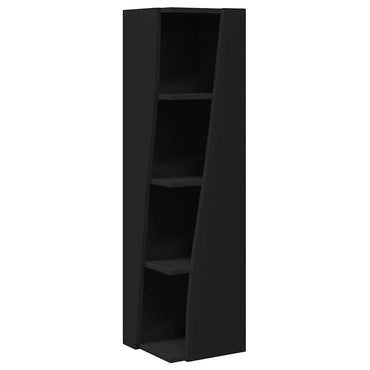 vidaXL Eckschrank Schwarz 27,5x27x102cm Holzwerkstoff