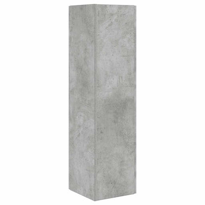 Eckschrank Beton Grau 27,5x27x102cm Holzwerkstoff