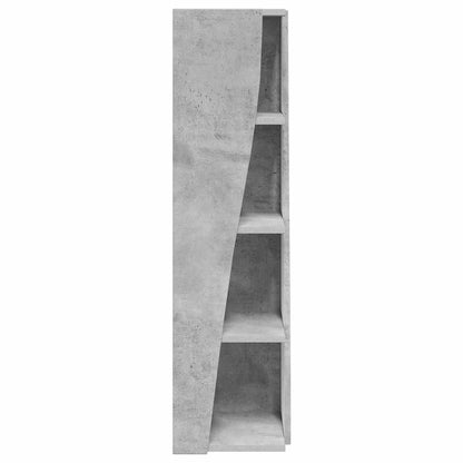 Eckschrank Beton Grau 27,5x27x102cm Holzwerkstoff