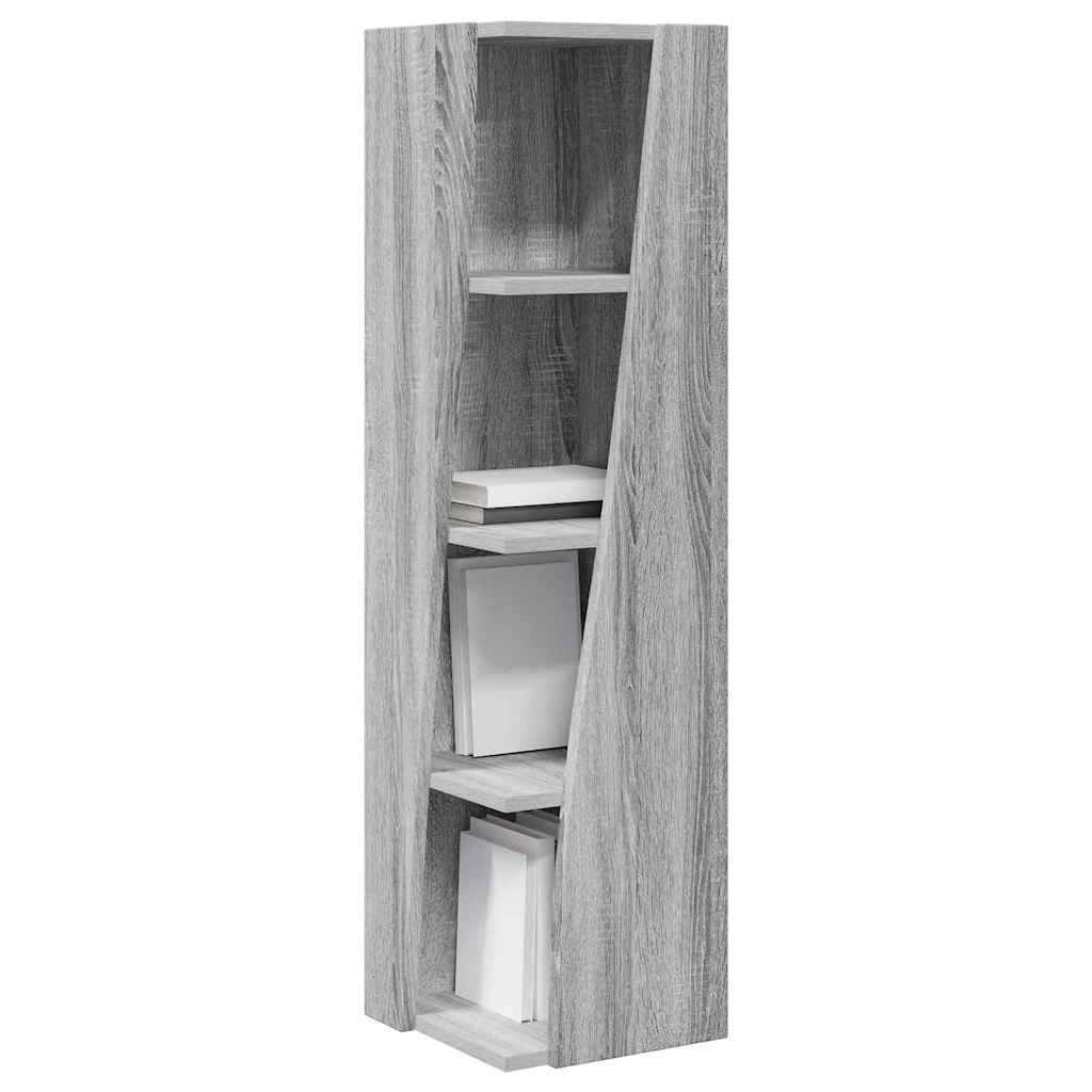Eckschrank Graues Sonoma 27,5x27x102cm Holzwerkstoff