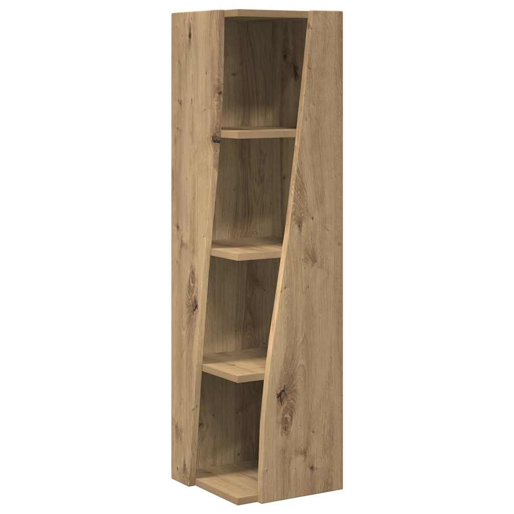 Eckschrank Artisan-Eiche 27,5x27x102cm Holzwerkstoff
