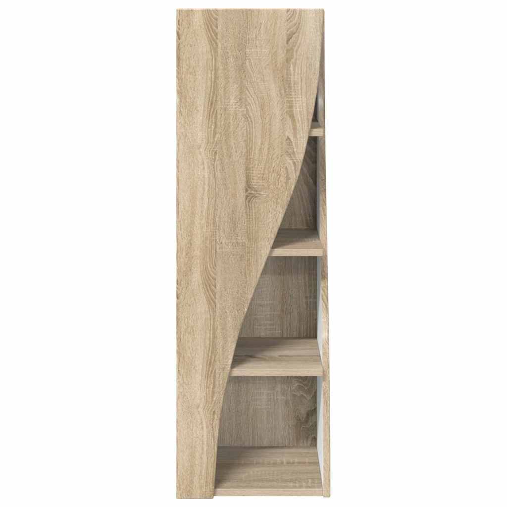 vidaXL Eckschrank Sonoma-Eiche 32x32x102cm Holzwerkstoff