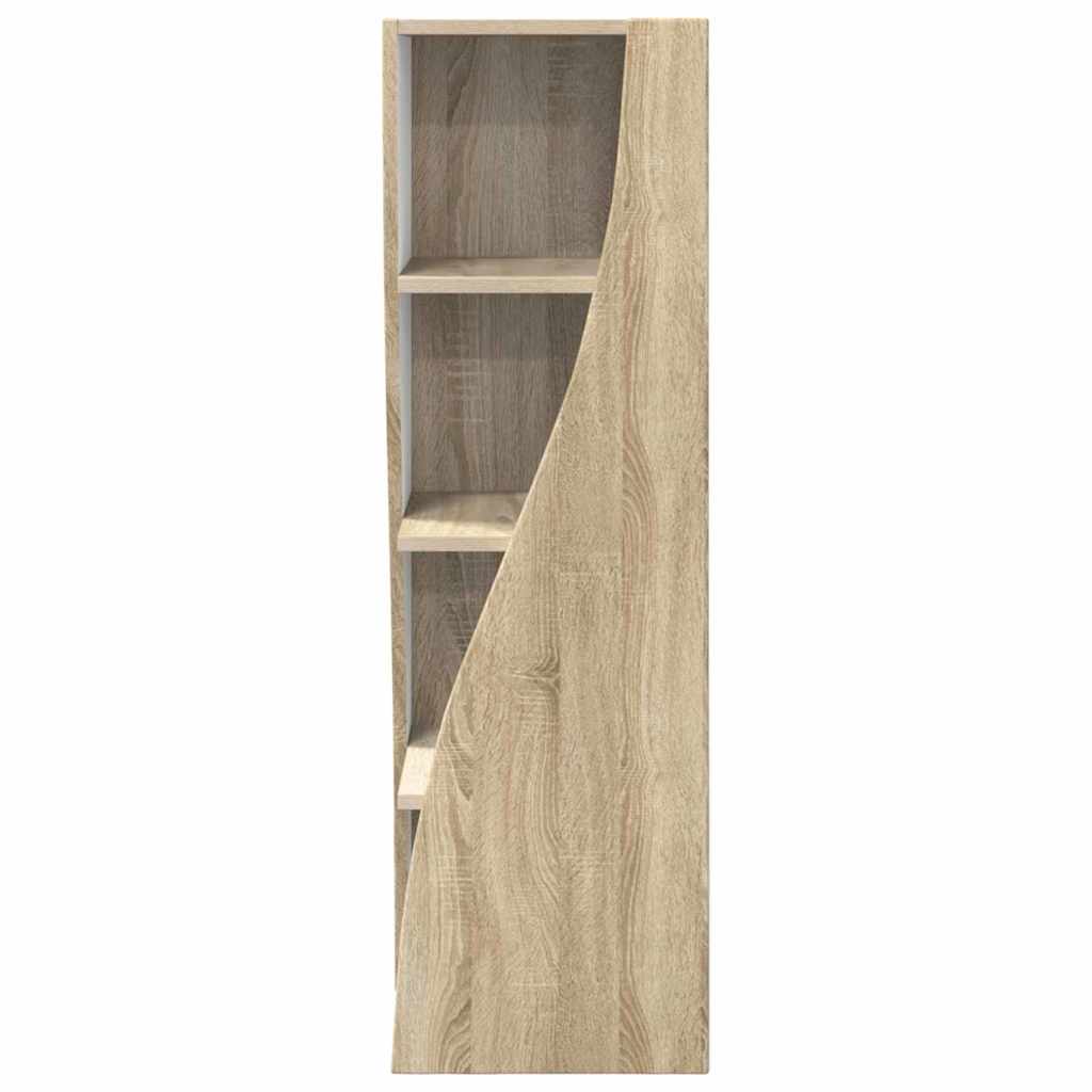 vidaXL Eckschrank Sonoma-Eiche 32x32x102cm Holzwerkstoff