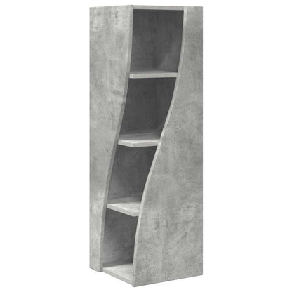 vidaXL Eckschrank Beton Grau 32x32x102cm Holzwerkstoff