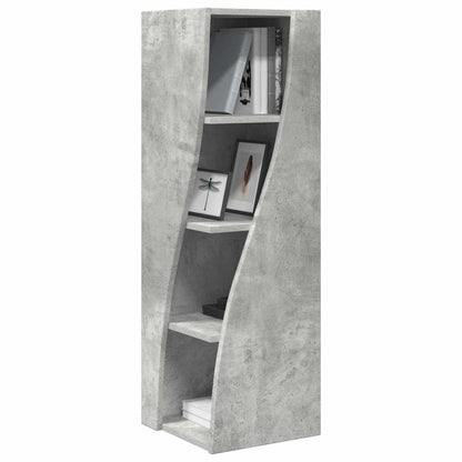 vidaXL Eckschrank Beton Grau 32x32x102cm Holzwerkstoff