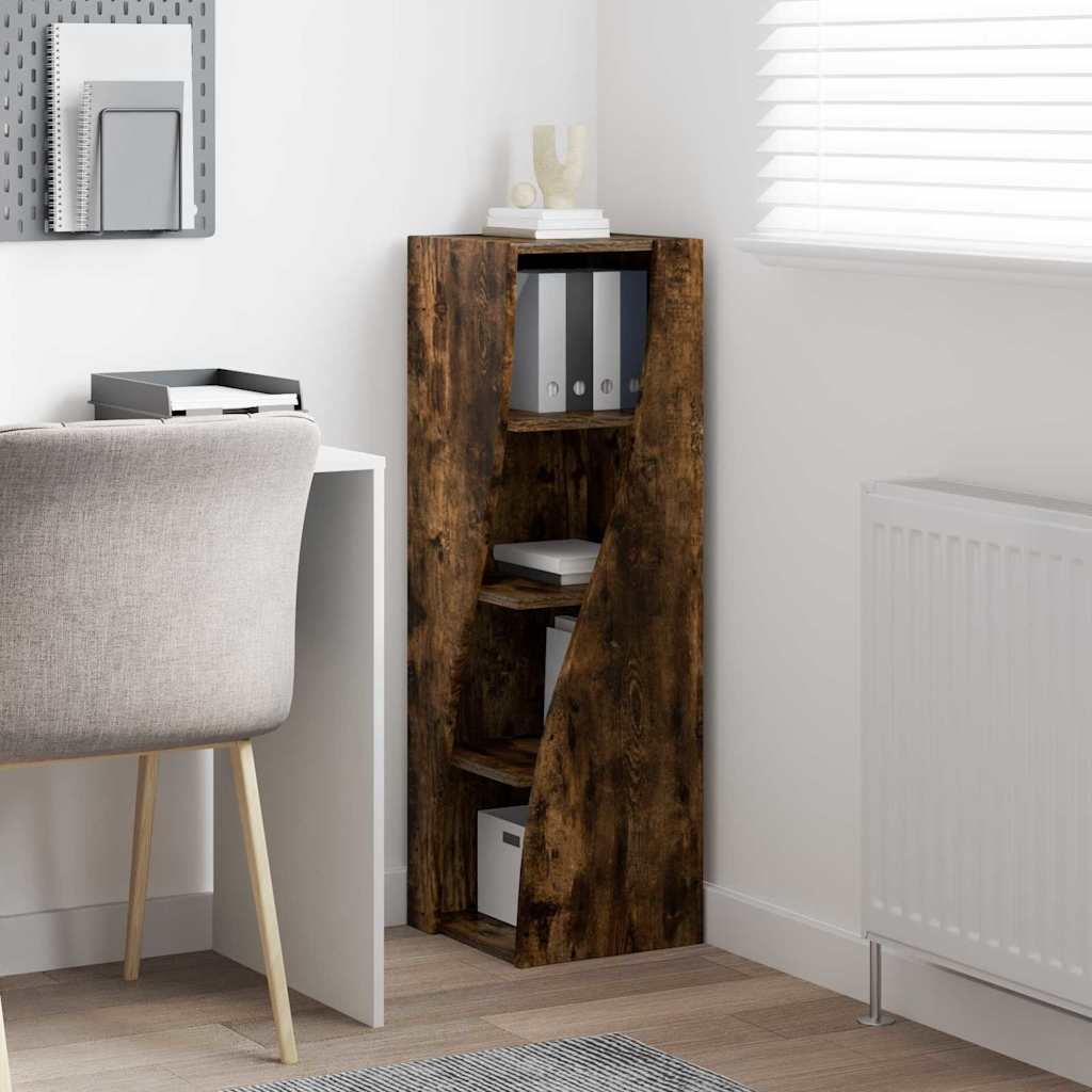 Eckschrank Geräucherte Eiche 32x32x102cm Holzwerkstoff