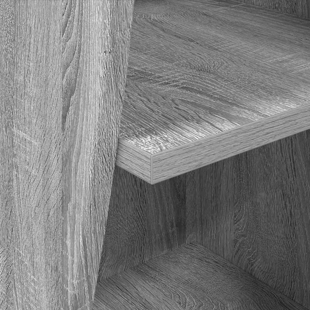 Eckschrank Graues Sonoma 32x32x102cm Holzwerkstoff