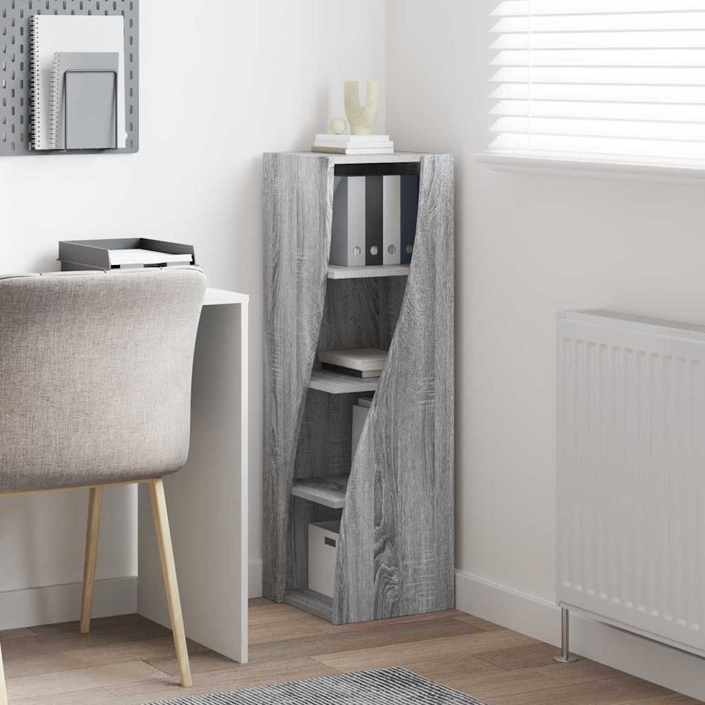 Eckschrank Graues Sonoma 32x32x102cm Holzwerkstoff