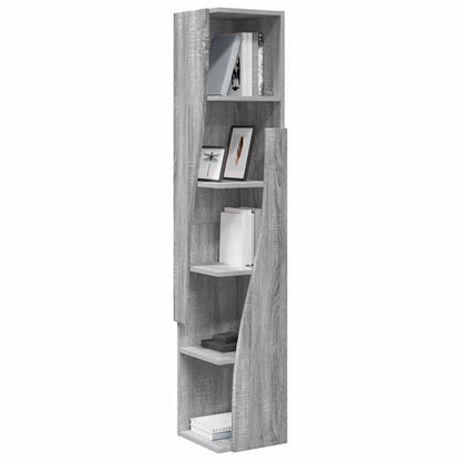 vidaXL Eckschrank Graues Sonoma 27,5x27x140cm Holzwerkstoff