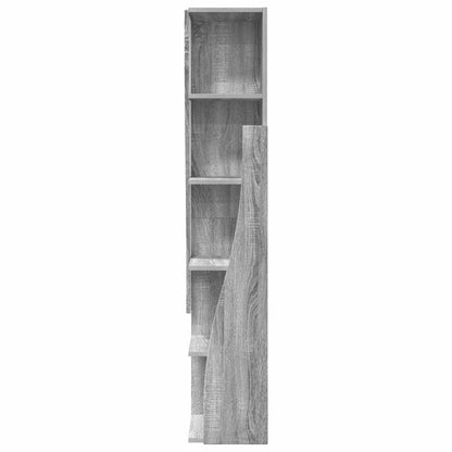 vidaXL Eckschrank Graues Sonoma 27,5x27x140cm Holzwerkstoff