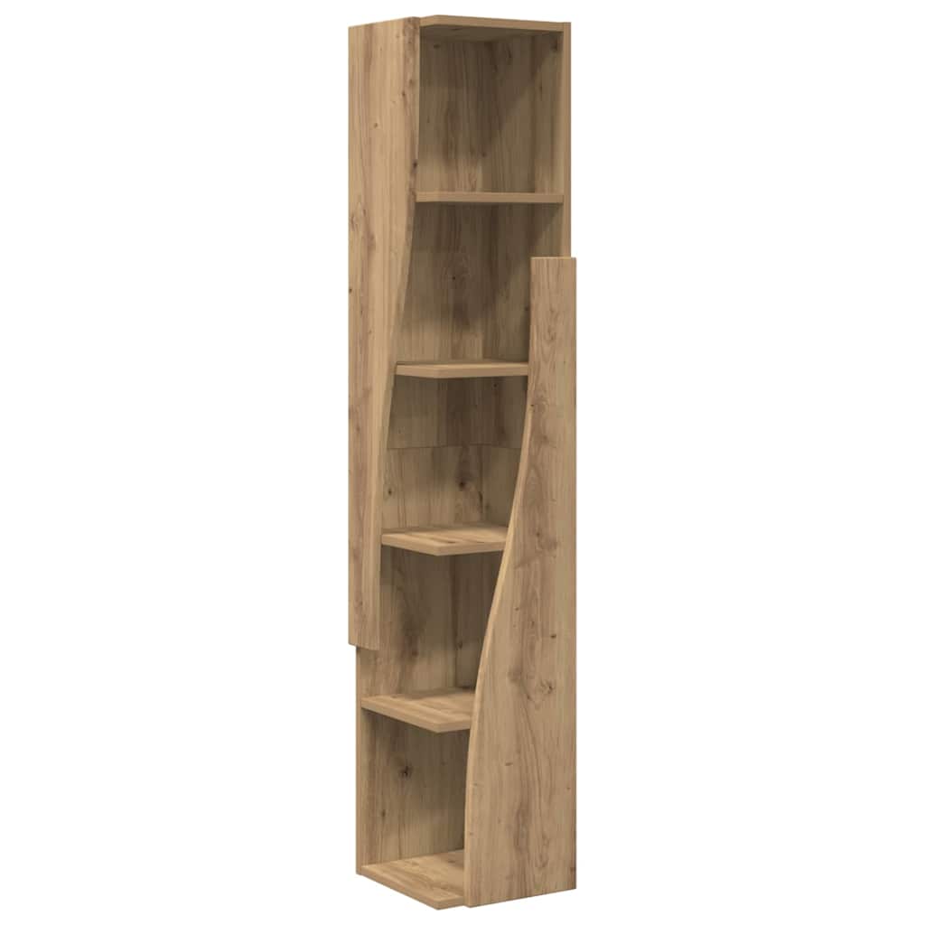 Eckschrank Artisan-Eiche 27,5x27x140cm Holzwerkstoff