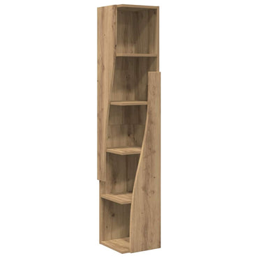 vidaXL Eckschrank Artisan-Eiche 27,5x27x140cm Holzwerkstoff