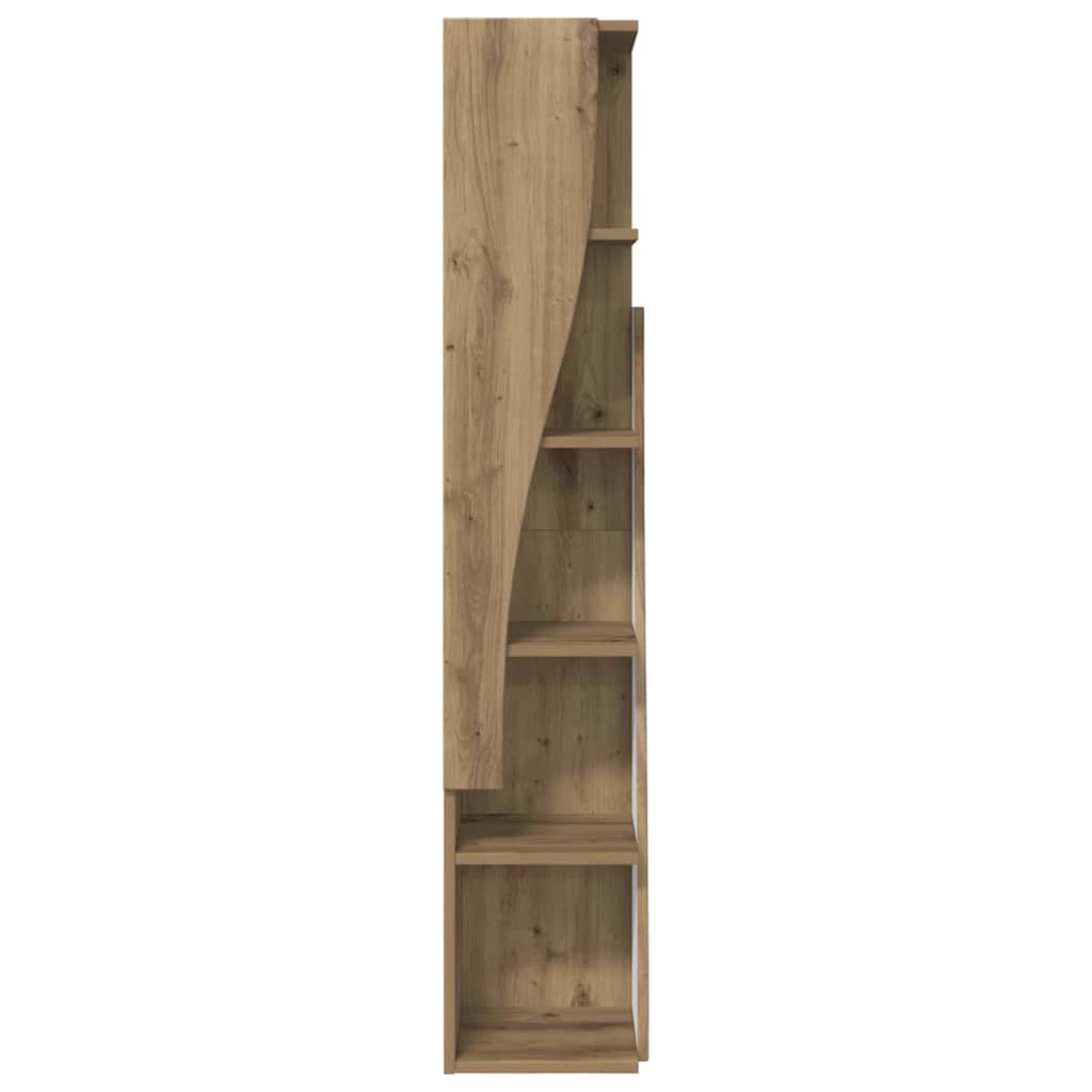 Eckschrank Artisan-Eiche 27,5x27x140cm Holzwerkstoff