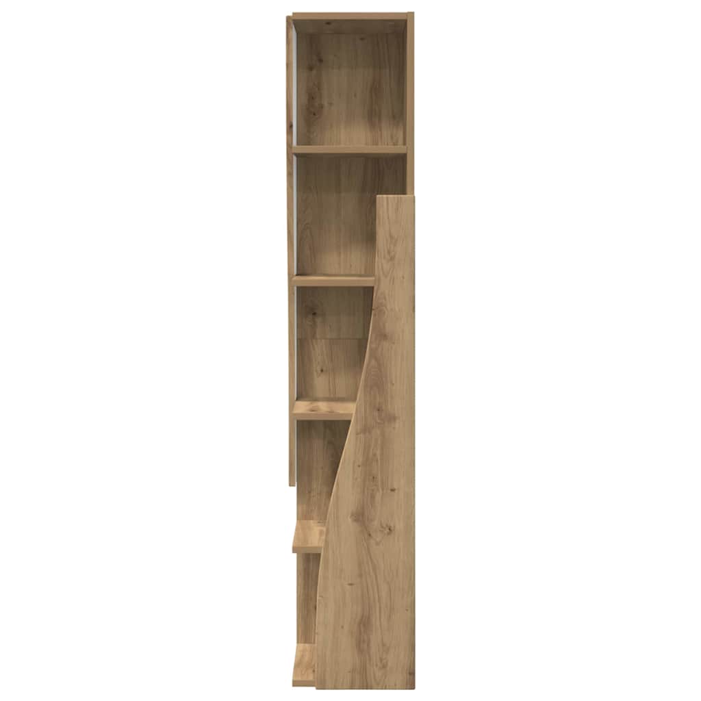Eckschrank Artisan-Eiche 27,5x27x140cm Holzwerkstoff