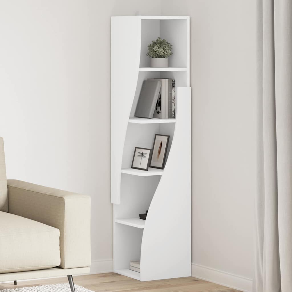 vidaXL Eckschrank 32x32x140cm Holzwerkstoff