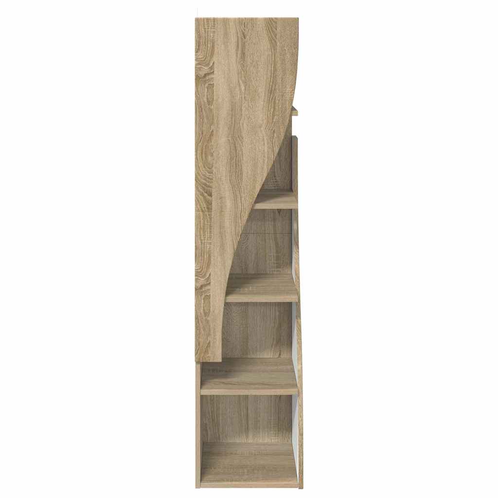 vidaXL Eckschrank Sonoma-Eiche 32x32x140cm Holzwerkstoff