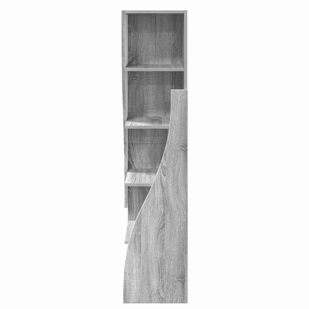 vidaXL Eckschrank Graues Sonoma 32x32x140cm Holzwerkstoff