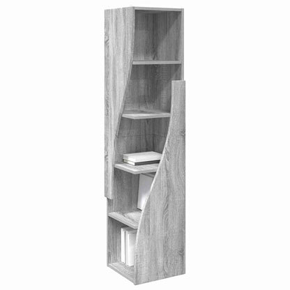 vidaXL Eckschrank Graues Sonoma 32x32x140cm Holzwerkstoff