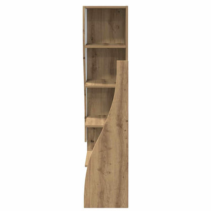 vidaXL Eckschrank Artisan-Eiche 32x32x140cm Holzwerkstoff