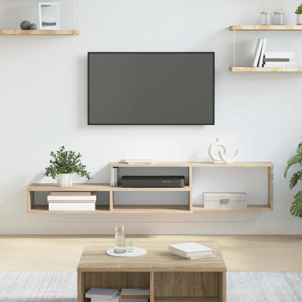 vidaXL WandTVStand 150x25x28,5cm Holzwerkstoff