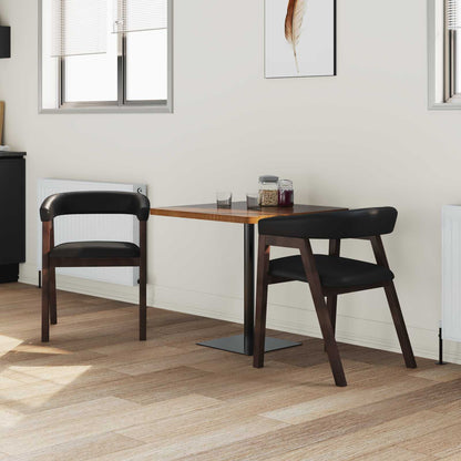 vidaXL Esszimmerstühle 2 pcs Hellbraun 54 x 57 x 73 cm