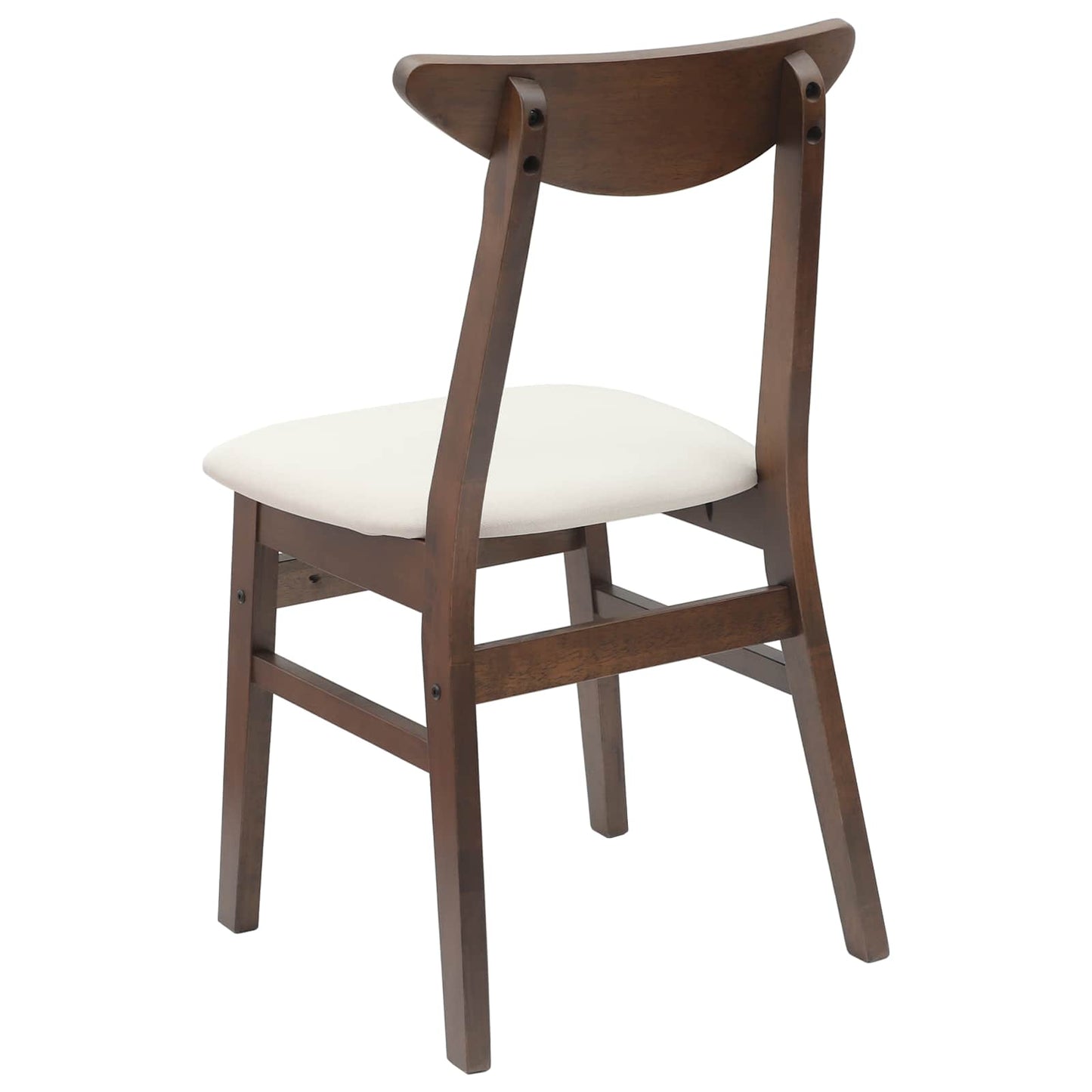 vidaXL Esszimmerstühle 2 pcs Hellbraun 42 x 47.5 x 81 cm