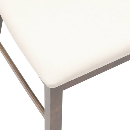 vidaXL Esszimmerstühle 2 pcs Hellbraun 43 x 54 x 89 cm