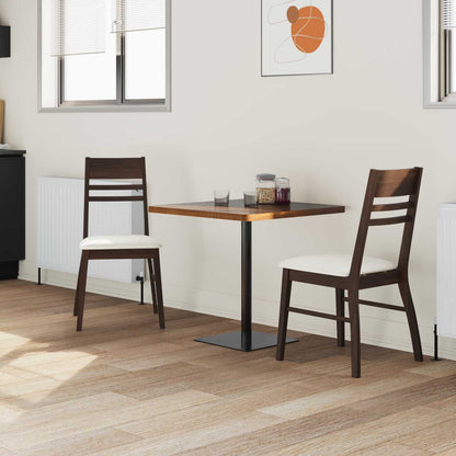 vidaXL Esszimmerstühle 2 pcs Hellbraun 43 x 54 x 89 cm